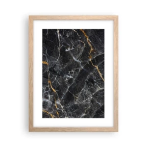 Poszter világos tölgy keretben - A kő belső élete - 30x40 cm