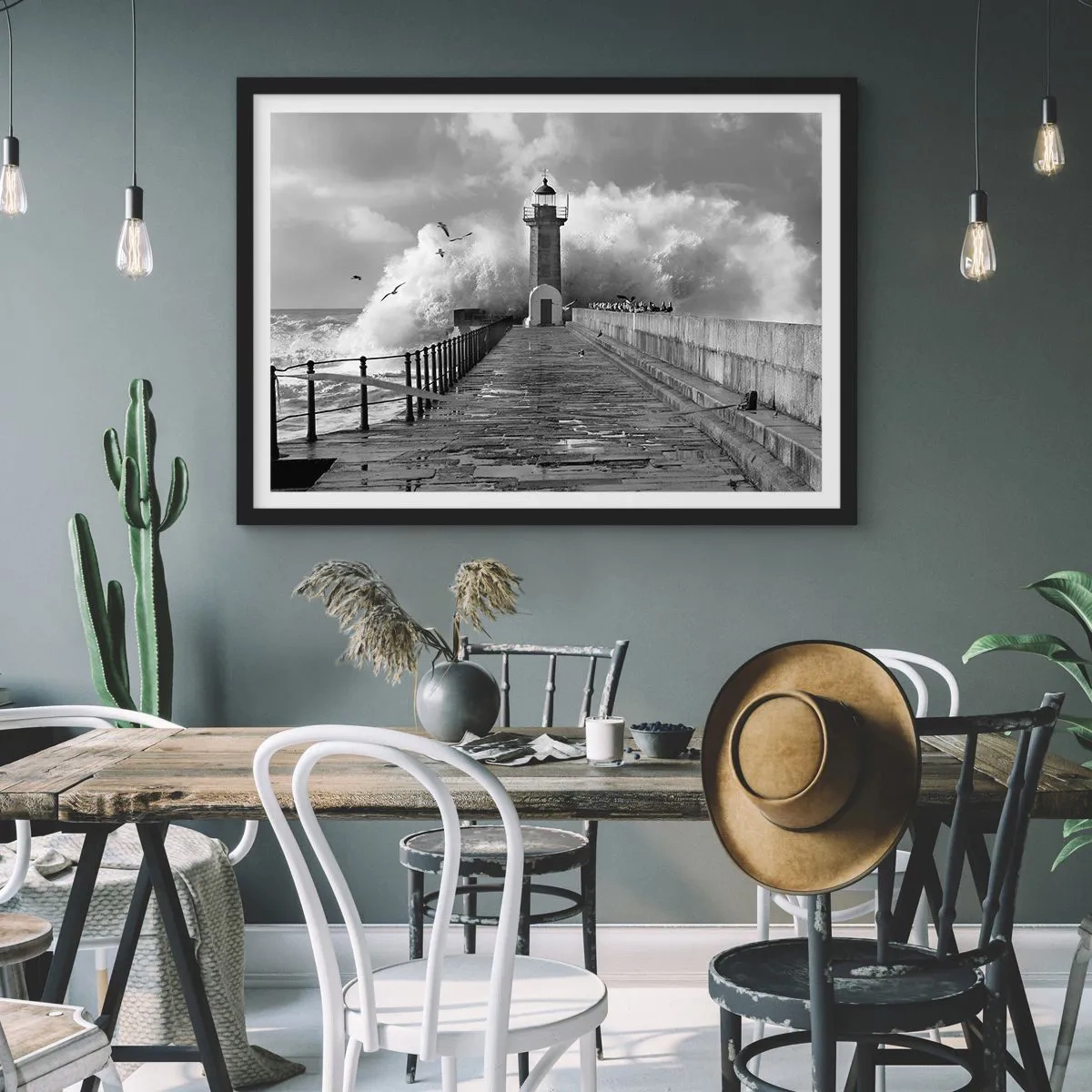 Poszter fehér keretben - Rettenthetetlen - 100x70 cm