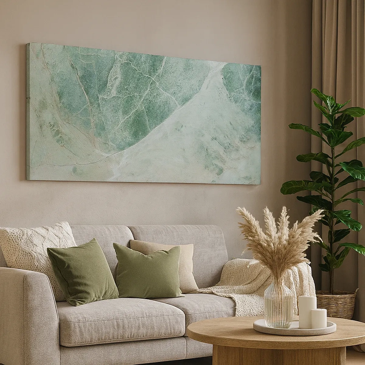 Vászonkép - A kő nemes hűvössége - 30x30 cm