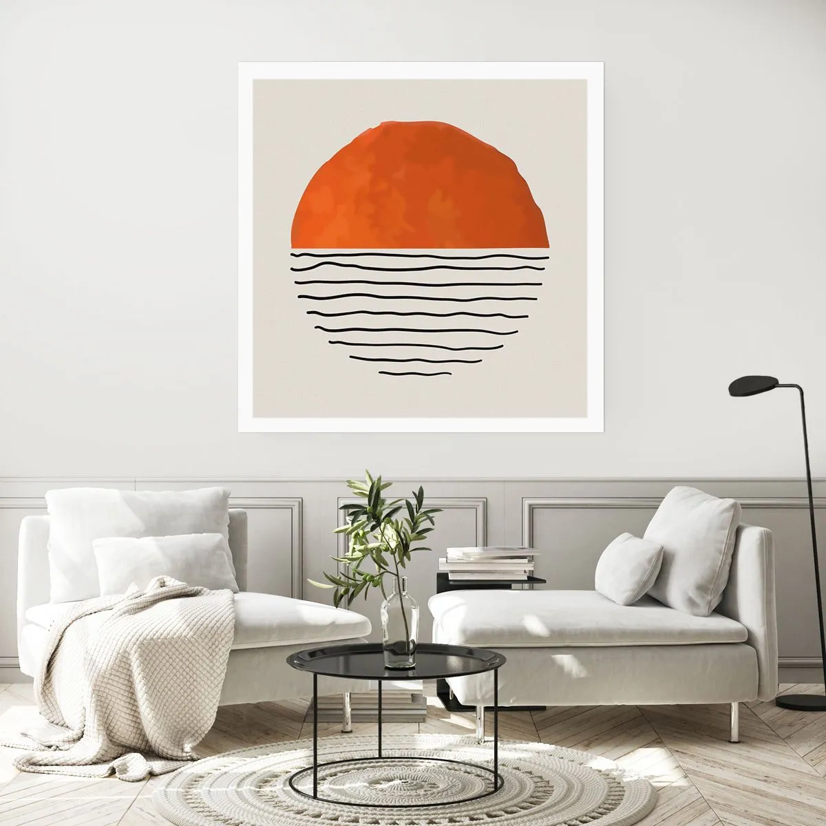 Poszter - Japán hangulatban - 40x40 cm