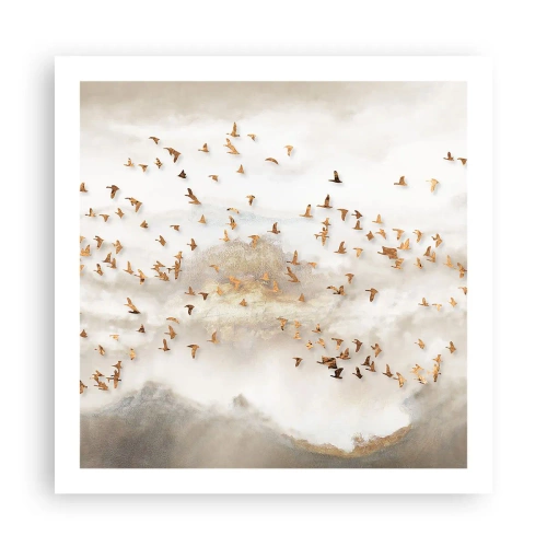 Poszter - Itt az idő... - 60x60 cm