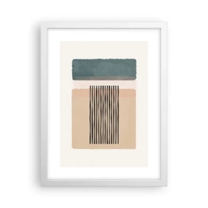 Poszter fekete keretben - Minden rendben - 30x40 cm