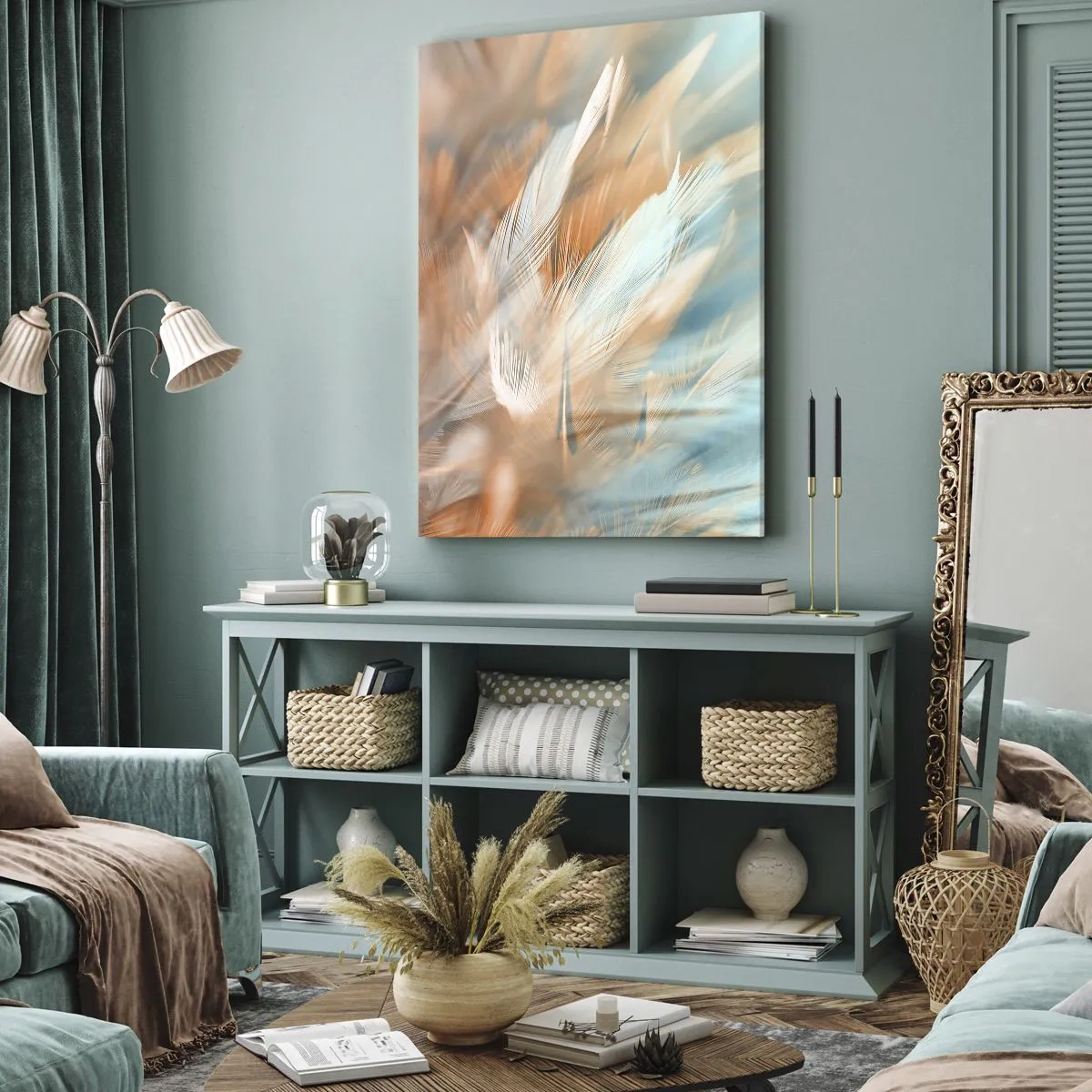 Vászonkép - A szelídség földjén - 65x120 cm