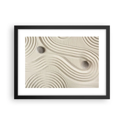 Poszter fehér keretben - A meleg érintése - 40x30 cm