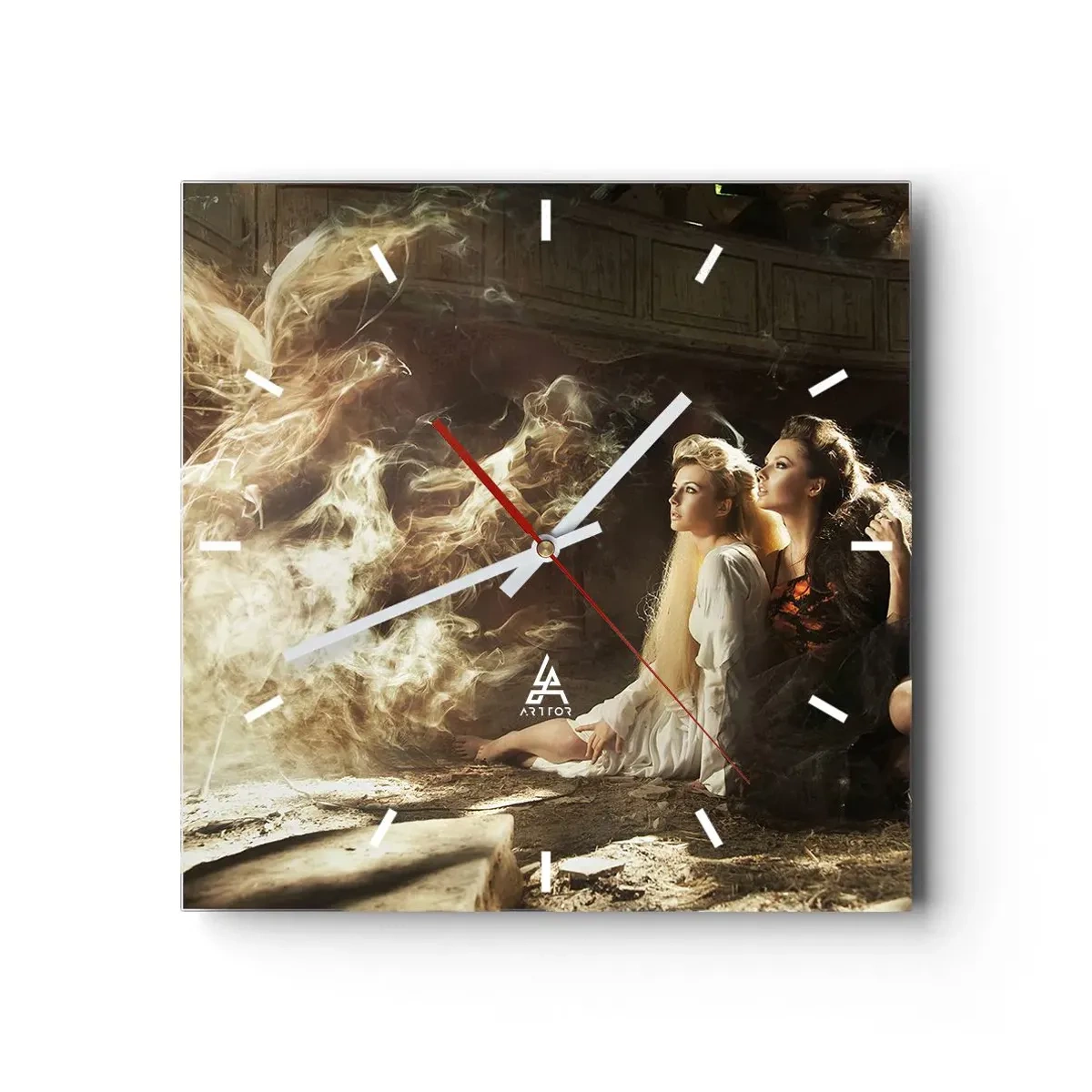 Falióra, Óra - És lett költészet - 40x40 cm