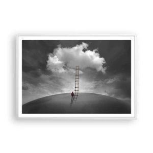 Poszter fekete keretben - Minden lehetséges - 100x70 cm