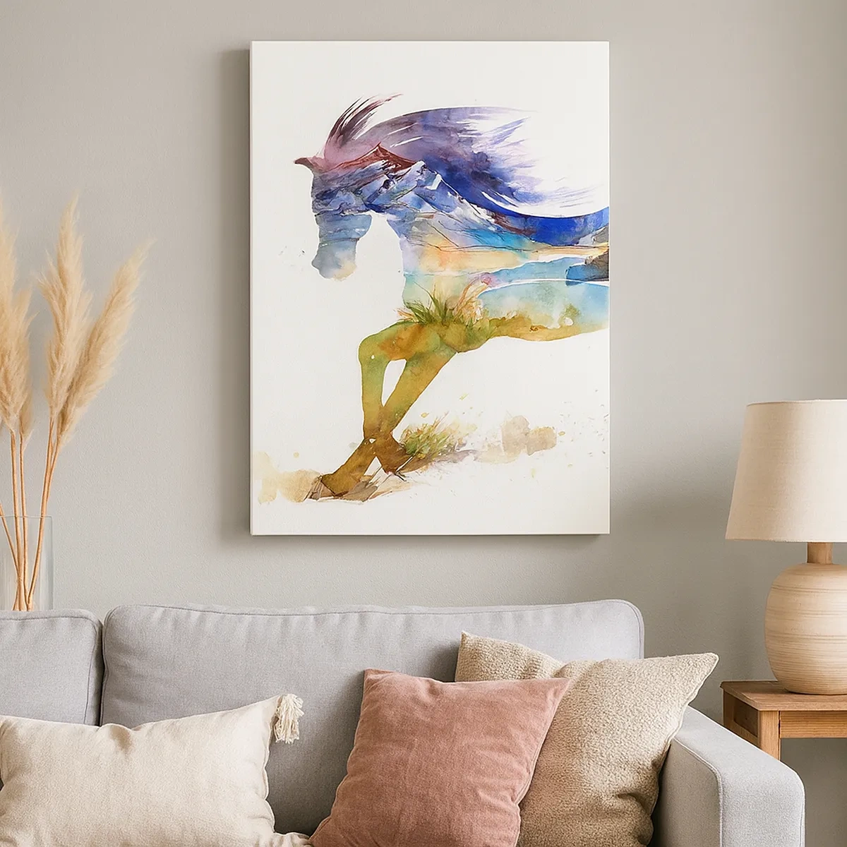 Vászonkép - A rétről egyenesen a mennybe - 50x70 cm