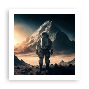 Poszter - Új kihívás - 50x50 cm