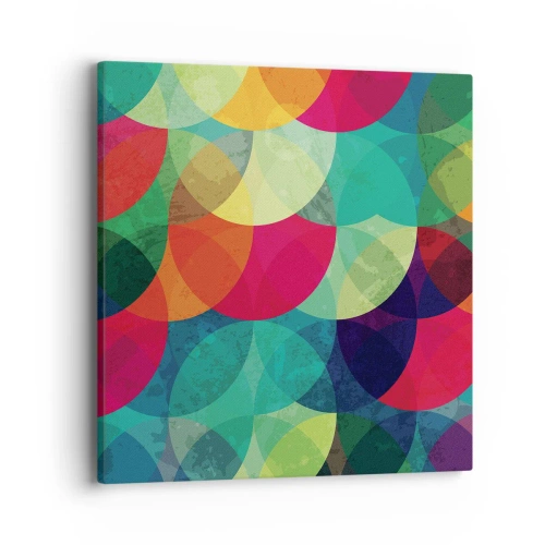 Vászonkép - Felszívárványság - 40x40 cm