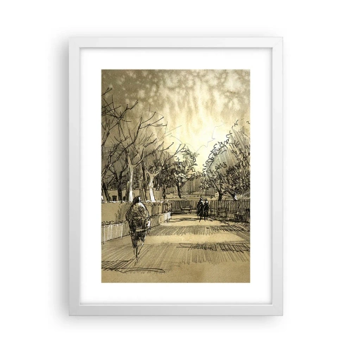 Poszter fekete keretben - Egy tollal megállított pillanat - 30x40 cm