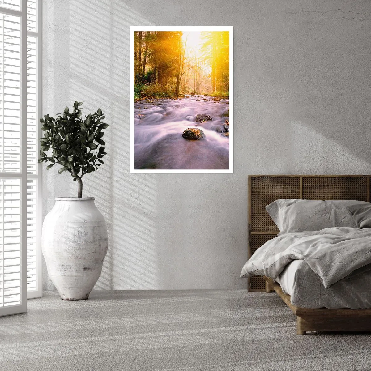 Poszter - Malachit ezüst és arany keretben - 40x50 cm