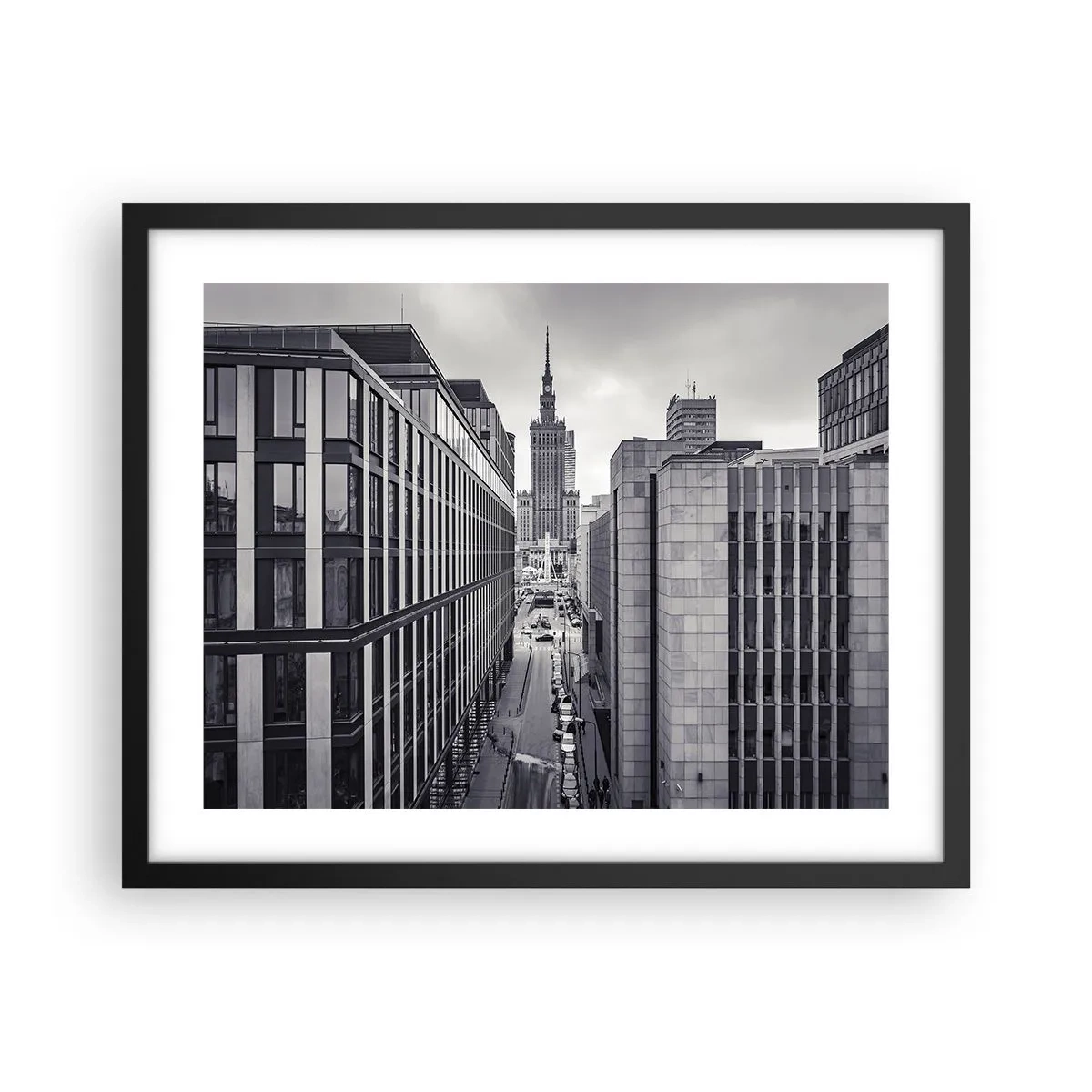 Poszter fehér keretben - Varsói völgy - 50x40 cm