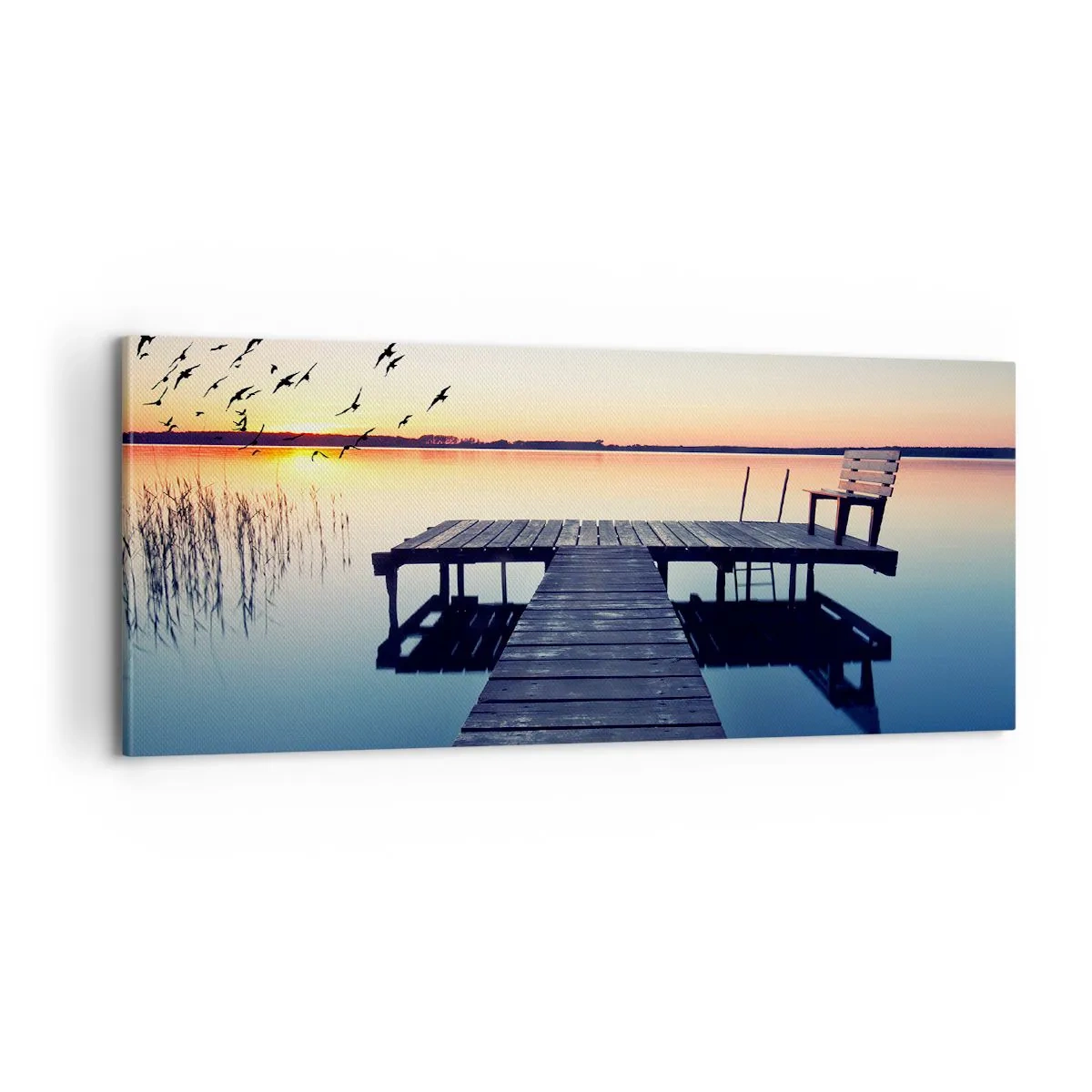 Vászonkép - Jó nap volt - 100x40 cm