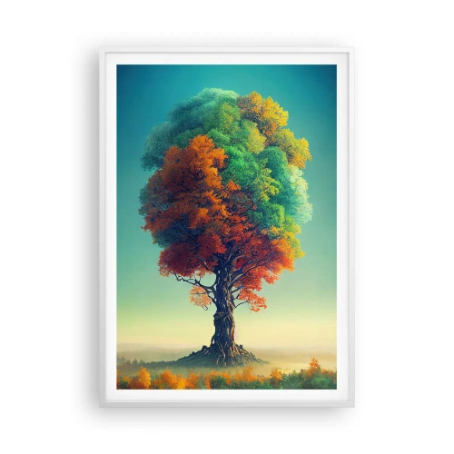 Poszter fekete keretben - Tölgy - a természet atyja - 70x100 cm