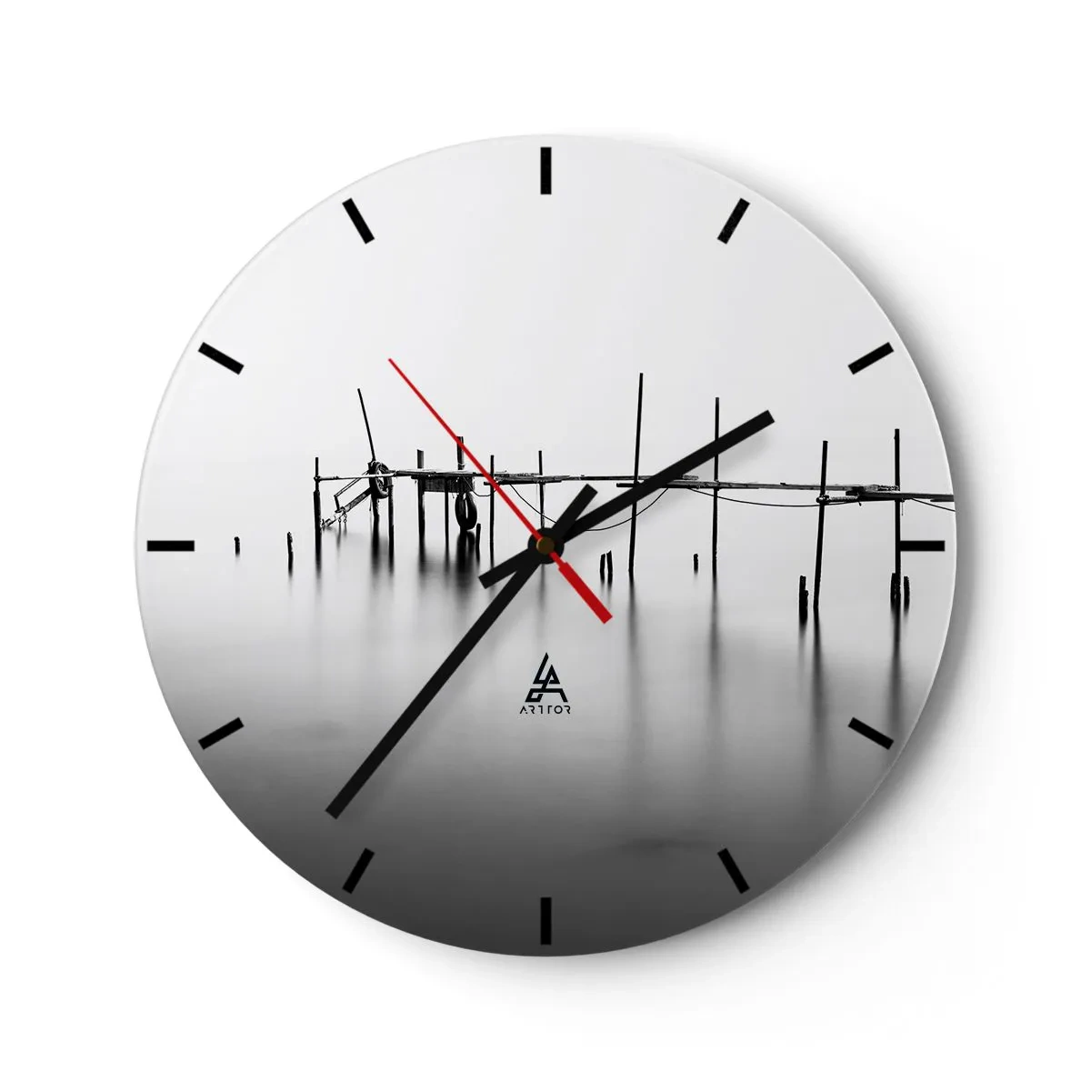 Falióra, Óra - Mi van, ha nincs világ? - 40x40 cm