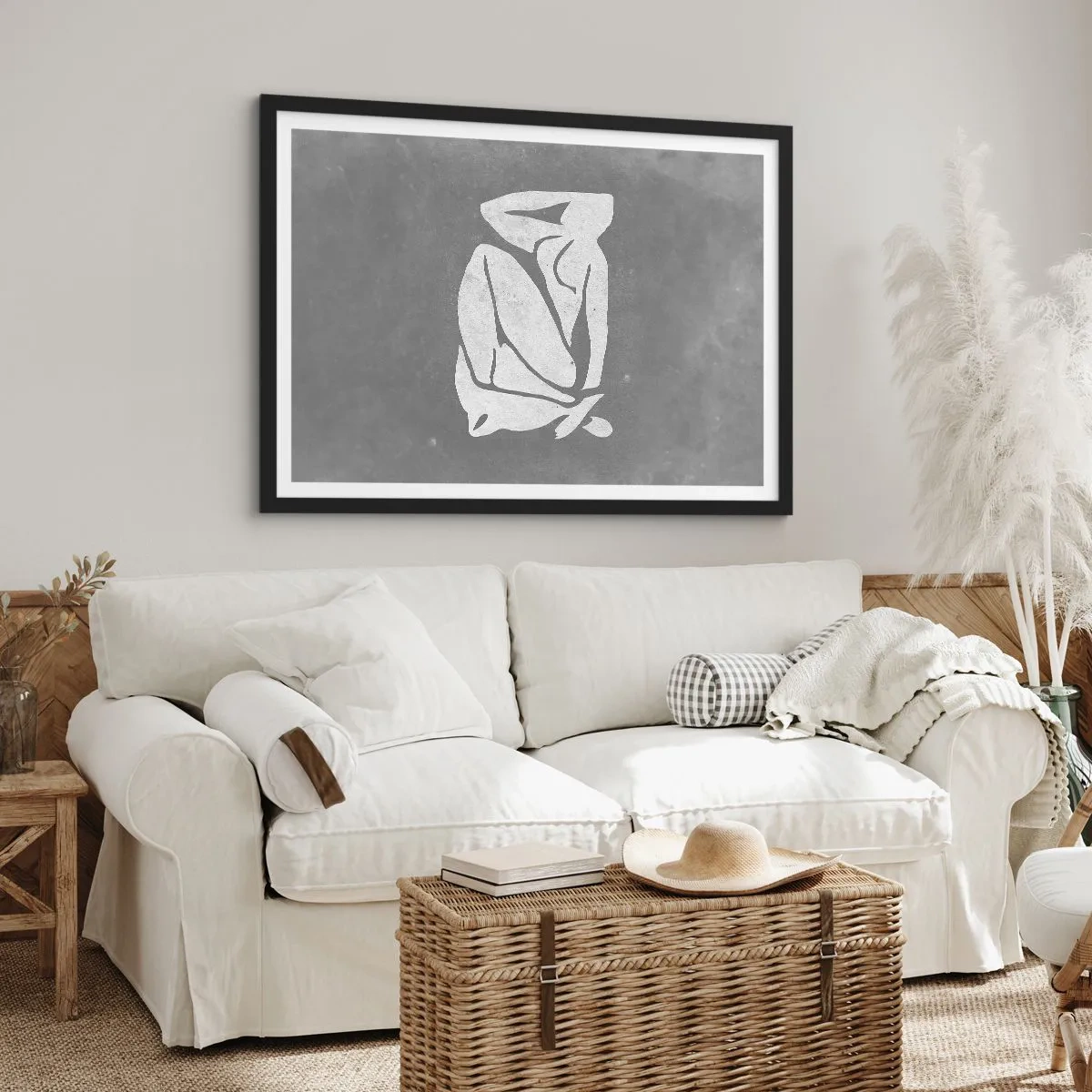 Poszter fehér keretben - Álmélkodásban - 100x70 cm