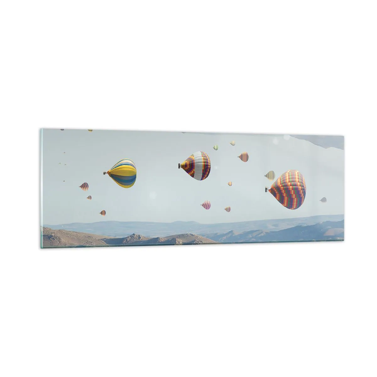 Üveg kép - Itt minden lehetséges - 90x30 cm