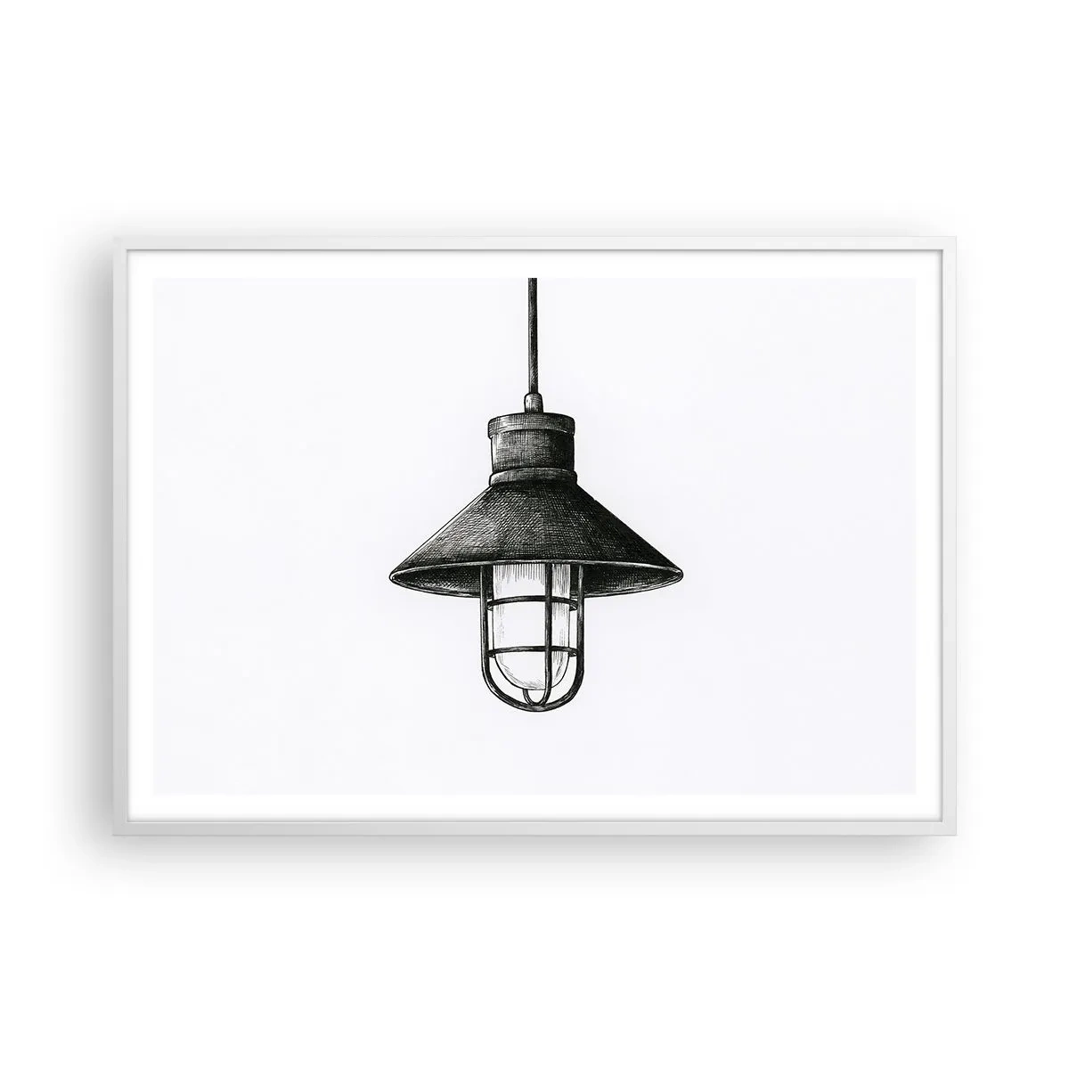 Poszter fekete keretben - Mint évekkel ezelőtt... - 100x70 cm