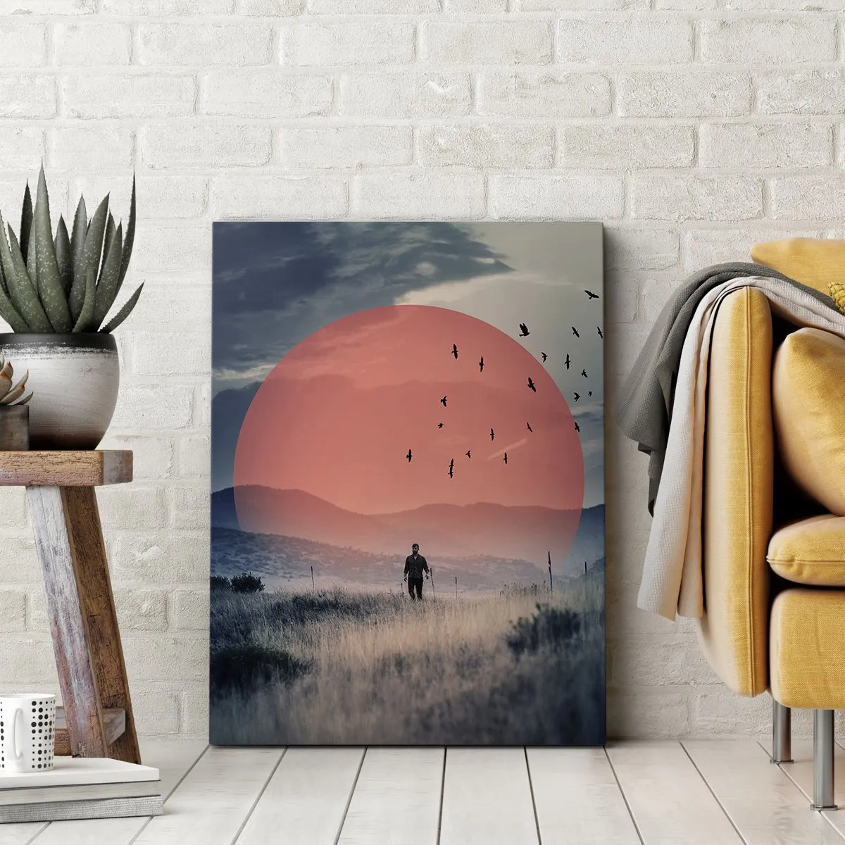 Vászonkép - Elemében - 70x100 cm