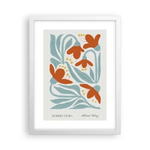 Poszter fekete keretben - A föld felé, a nap felé - 30x40 cm