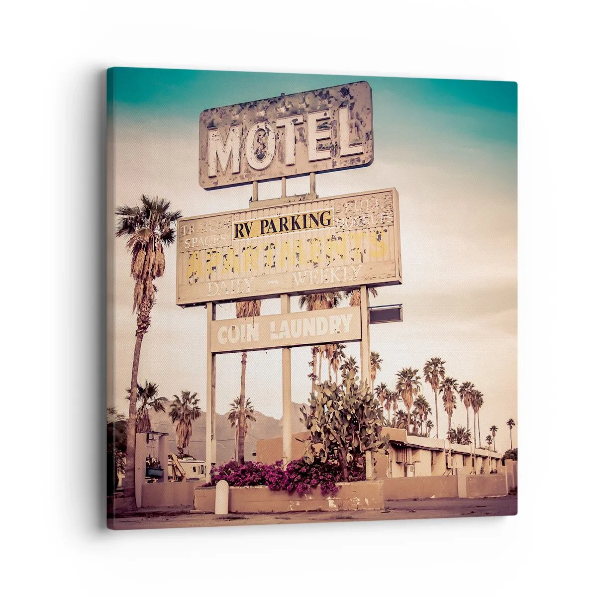 Vászonkép - Itt megállt az idő - 40x40 cm