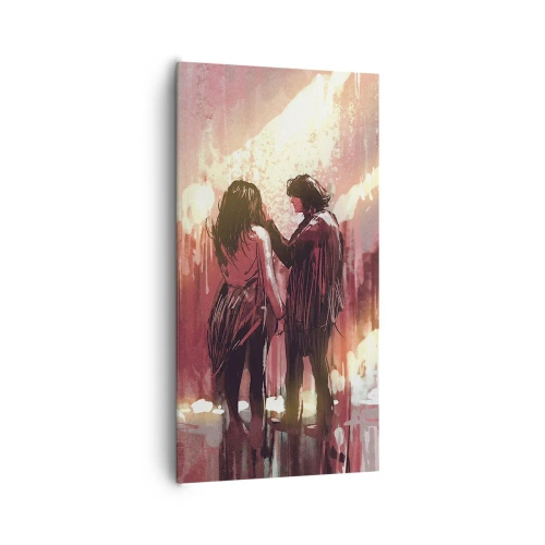 Vászonkép - A szerelem örök látványa - 65x120 cm