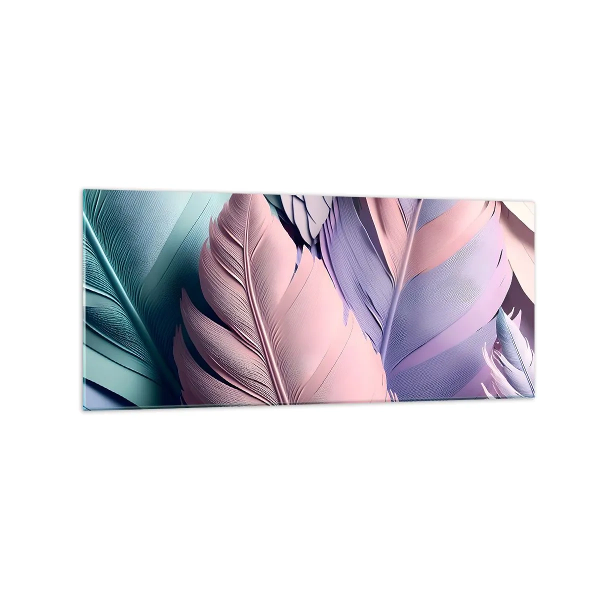 Üveg kép - Madár sikk - 120x50 cm