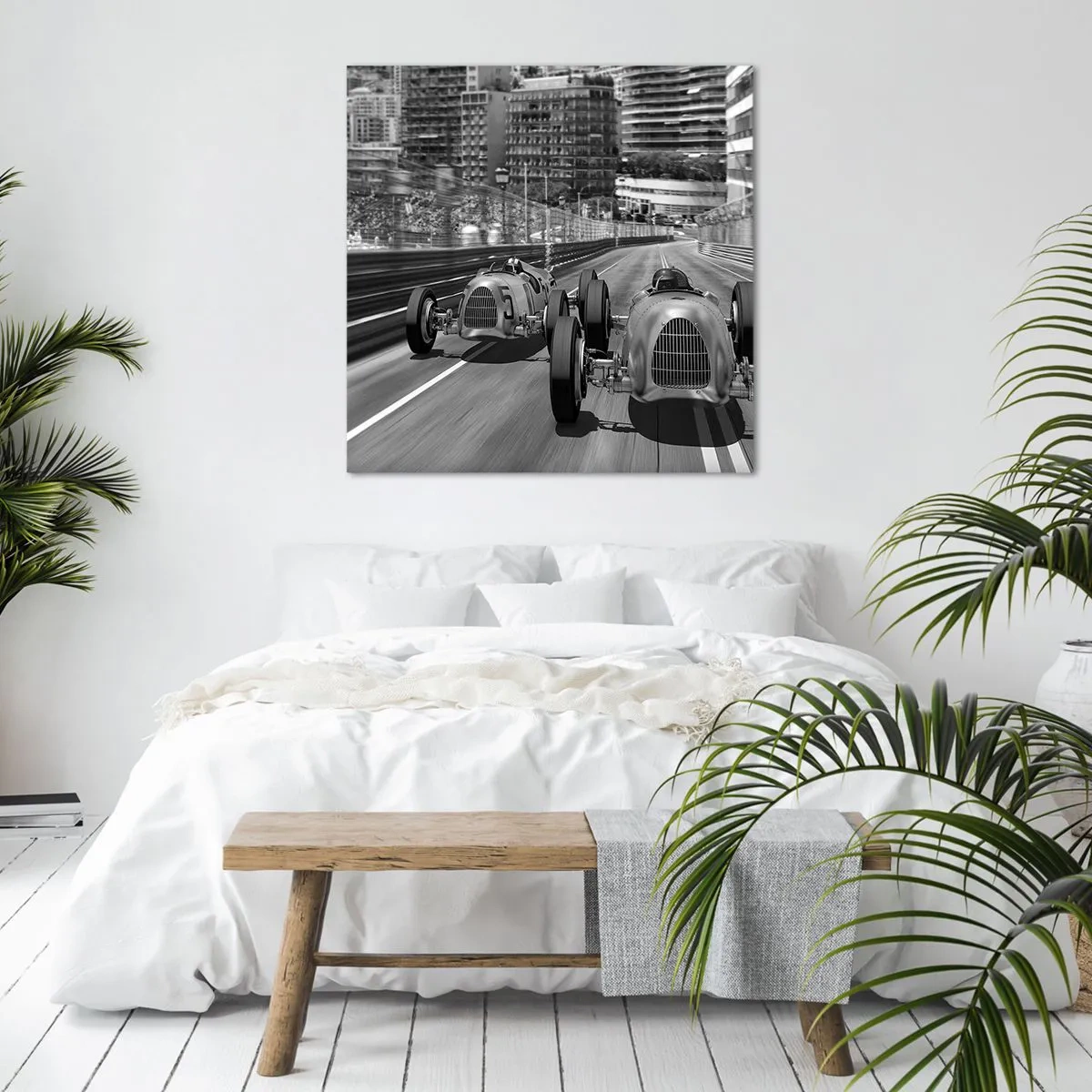 Vászonkép - Réges-régen Monte Carlóban - 60x60 cm