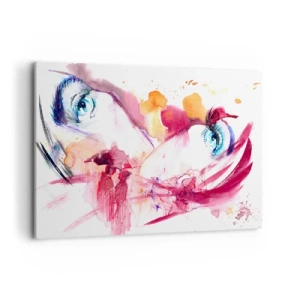 Vászonkép - A világ a közelségben virágzik - 100x70 cm