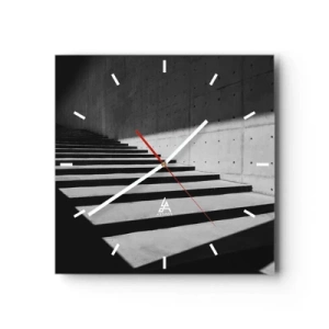 Falióra, Óra - A modernizmus nyers szépsége - 30x30 cm