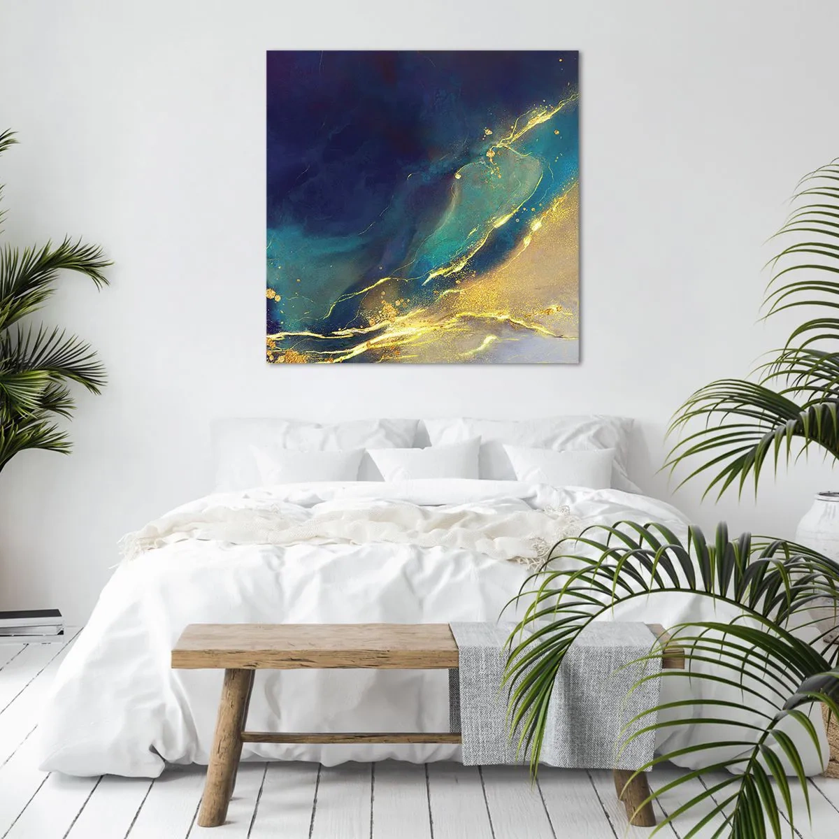 Vászonkép - Az arany lagúnaövezet - 50x50 cm