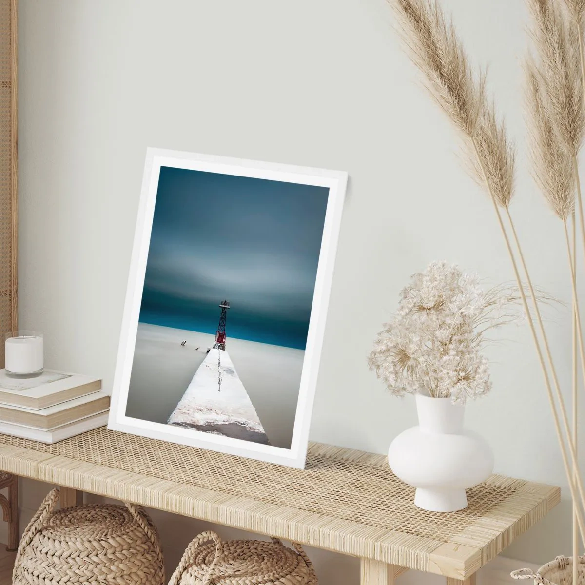 Poszter fekete keretben - A végtelenség irányába - 70x100 cm