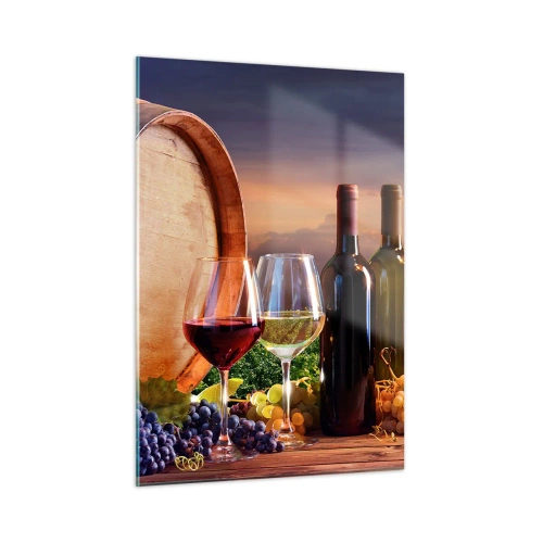 Üveg kép - Az életnek itt íze van - 50x70 cm