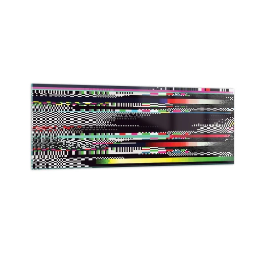 Üveg kép - A valóság kontrollképe - 140x50 cm