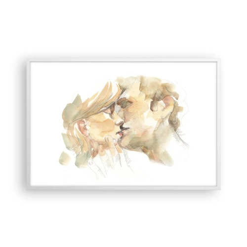 Poszter fekete keretben - Meglelt másik fél? - 91x61 cm