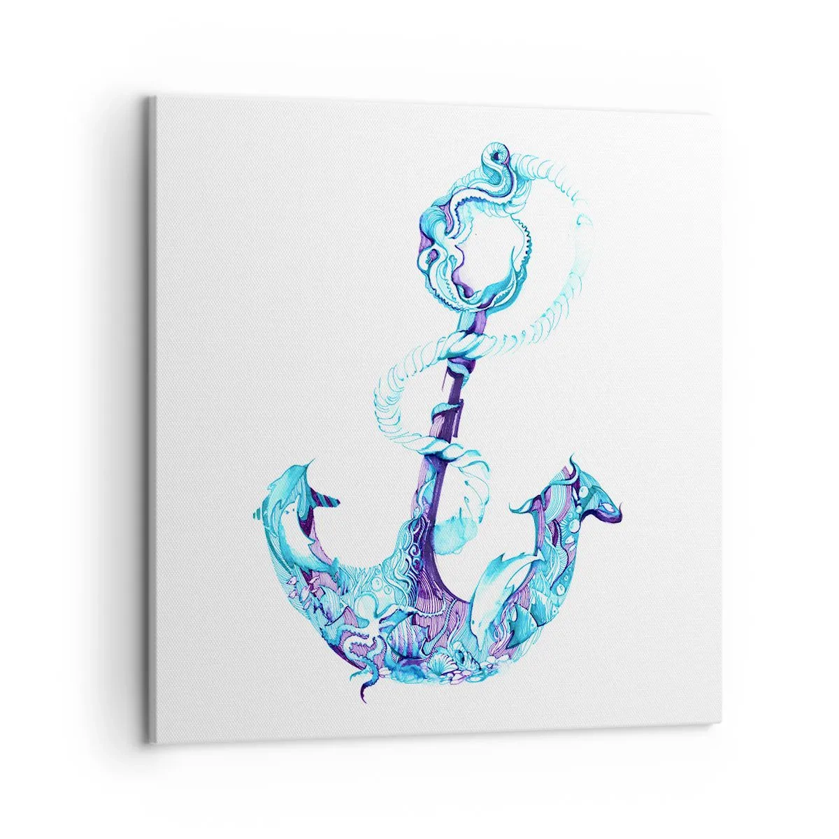 Vászonkép - A tenger titkainak bizalmasa - 50x50 cm