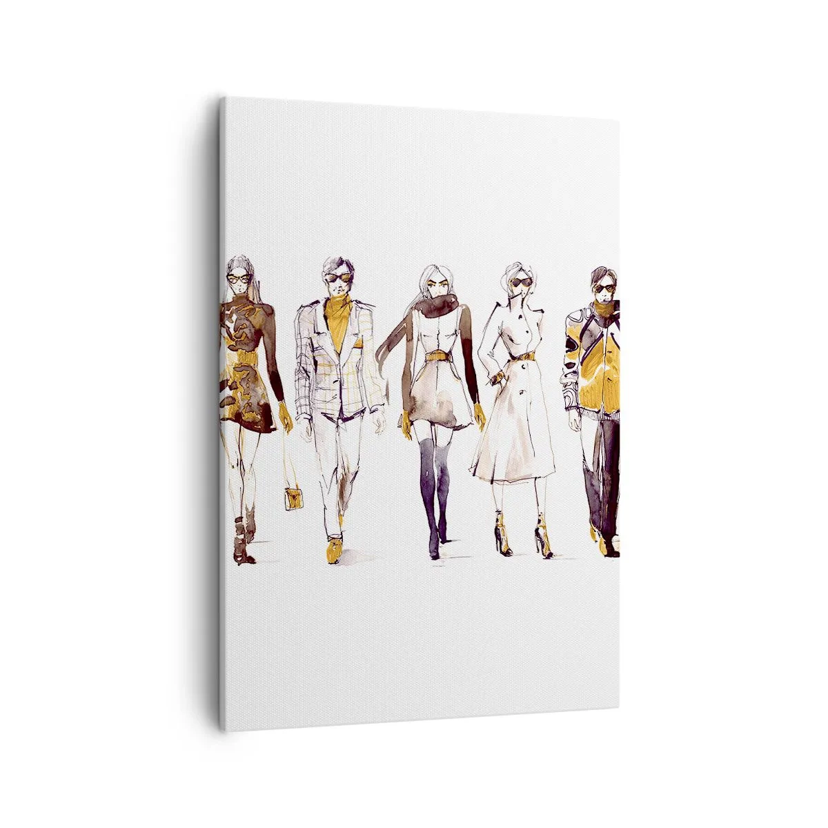 Vászonkép - Nem kikényszerített sikk, szabad elegancia - 50x70 cm