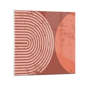 Üveg kép - Szoros kapcsolat - 40x40 cm