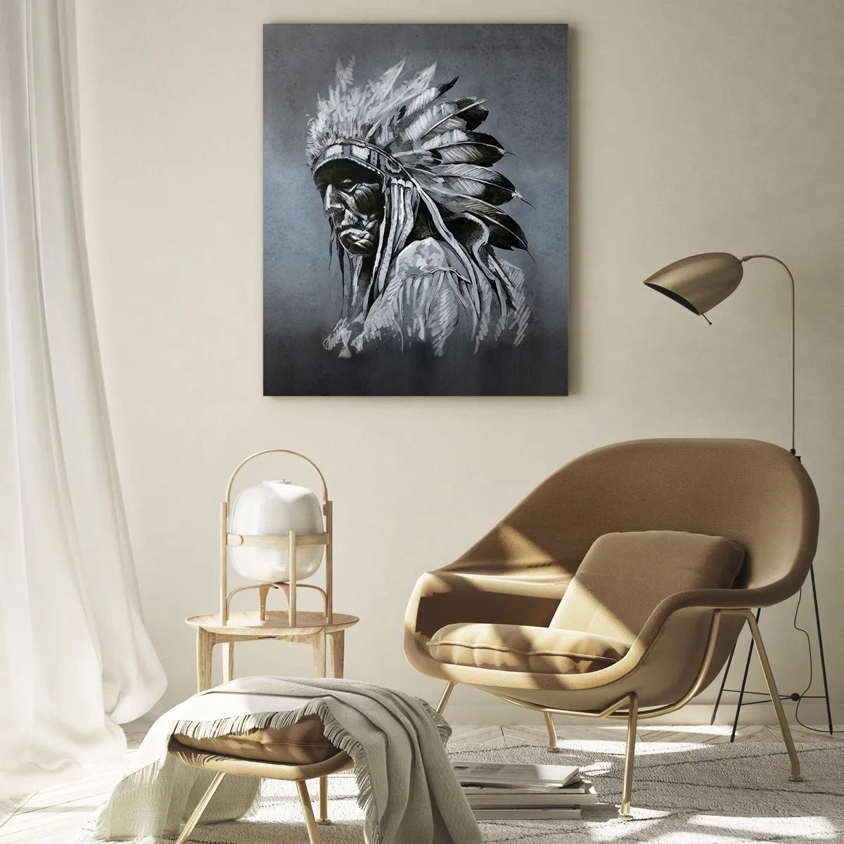 Üveg kép - Vissza a gyökerekhez - 80x120 cm