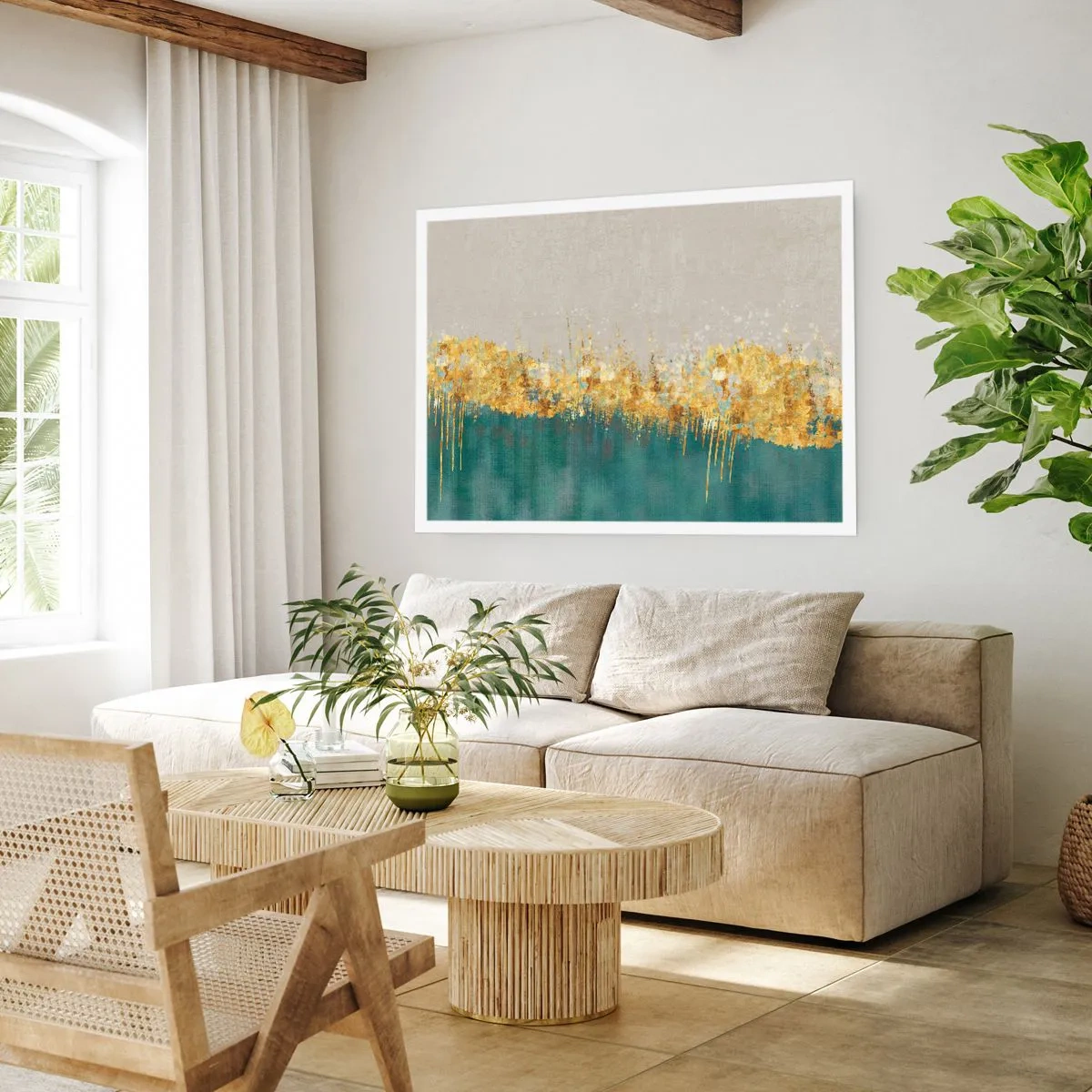 Poszter - Az aranyhatár - 100x70 cm