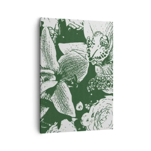 Vászonkép - Csokor - a zöld világa - 50x70 cm