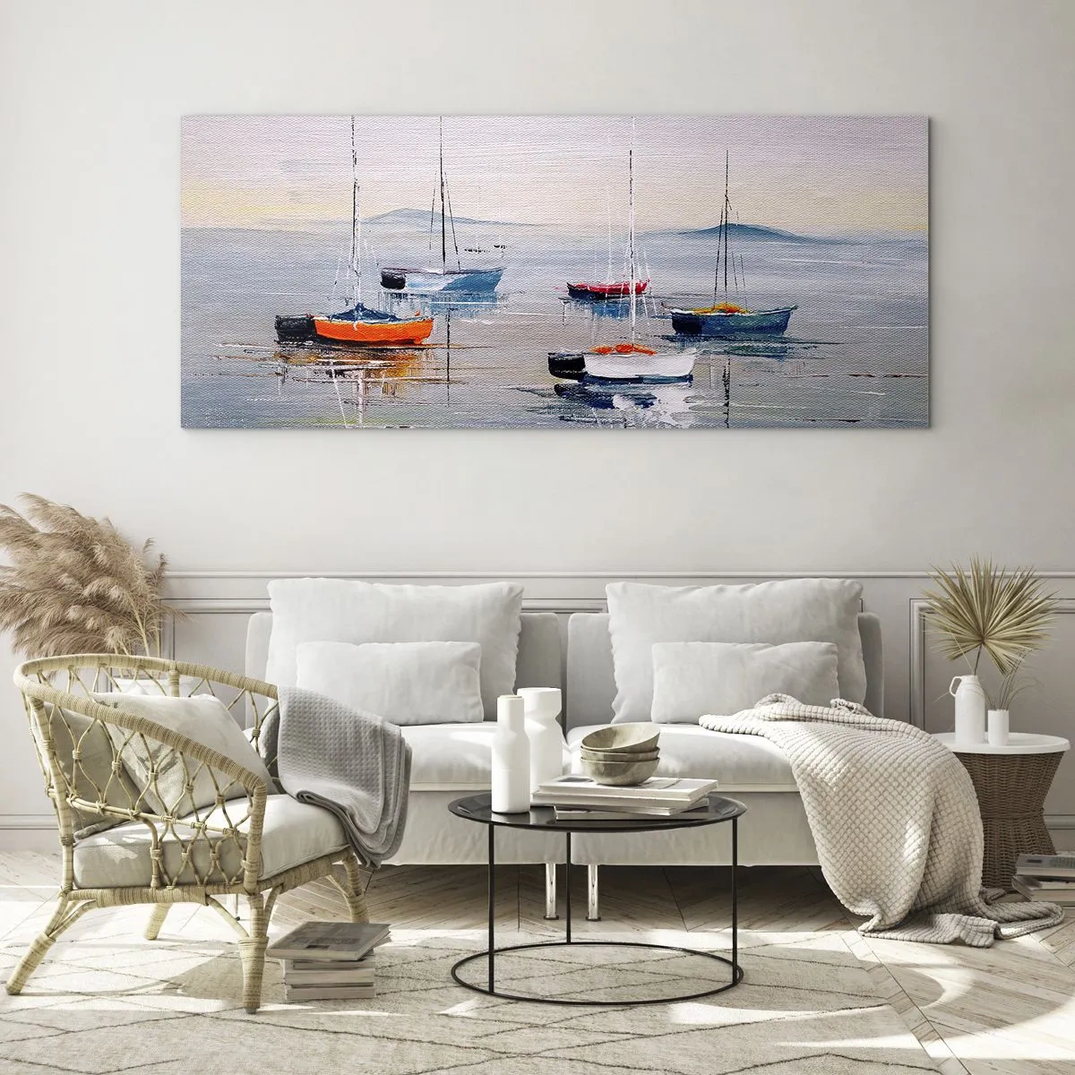 Üveg kép - Jól megérdemelt pihenés - 100x40 cm