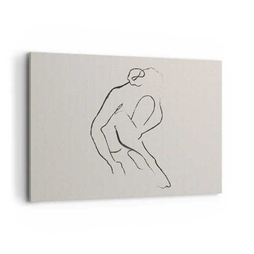 Vászonkép - Intim vázlat - 100x70 cm