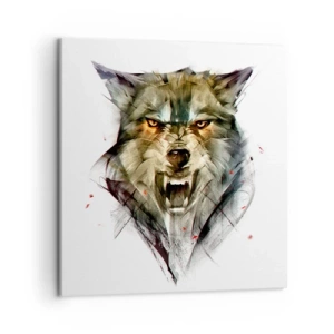 Vászonkép - Egy lépést sem! - 50x50 cm