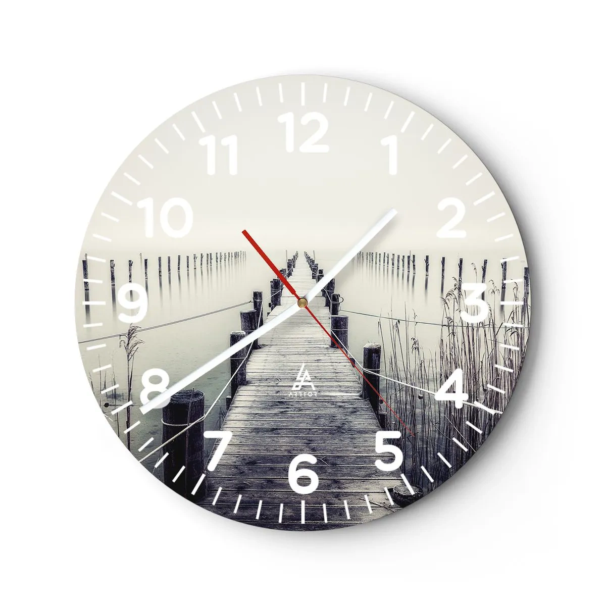 Falióra, Óra - Merülj el a békében - 30x30 cm