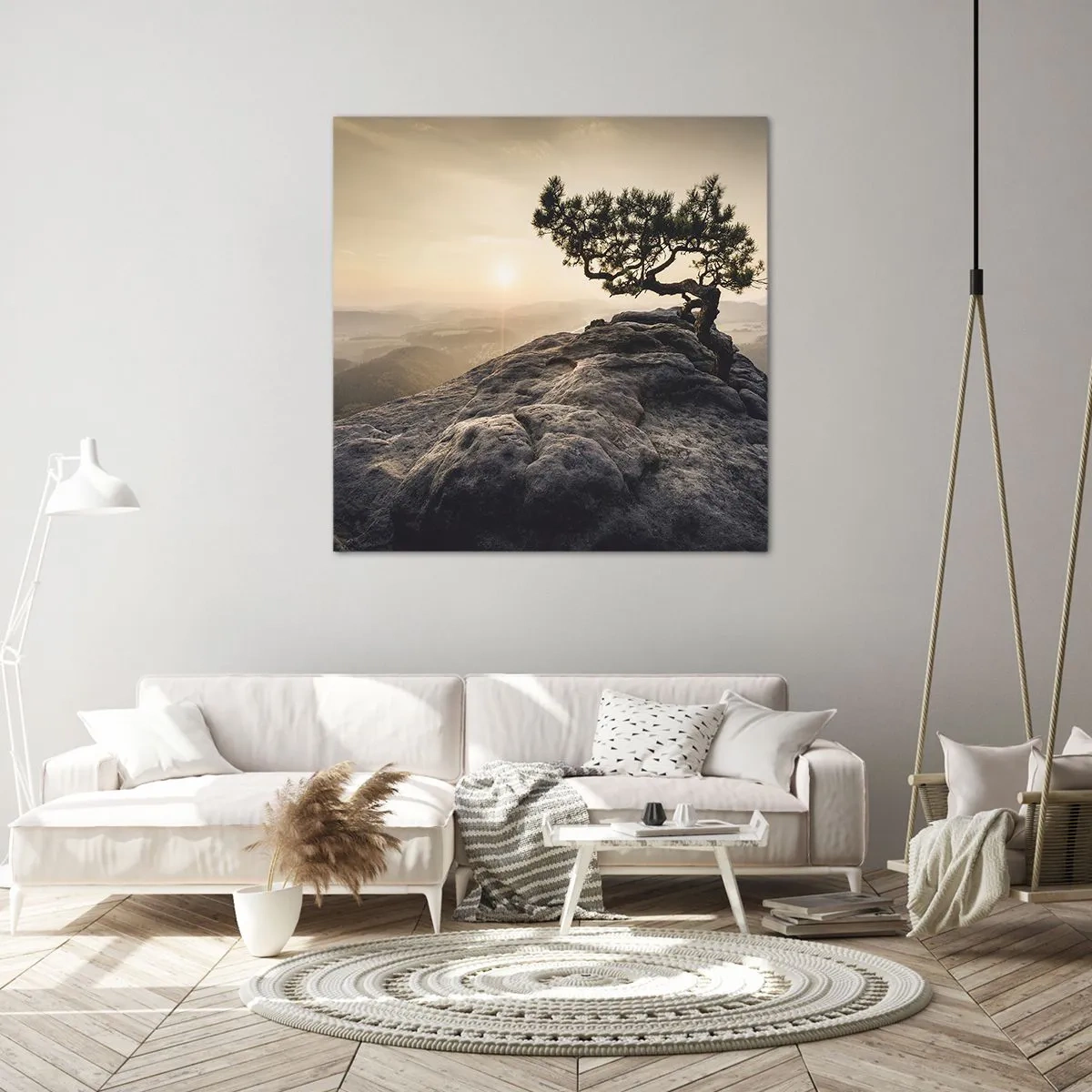 Vászonkép - Az élet mindig győz - 70x70 cm