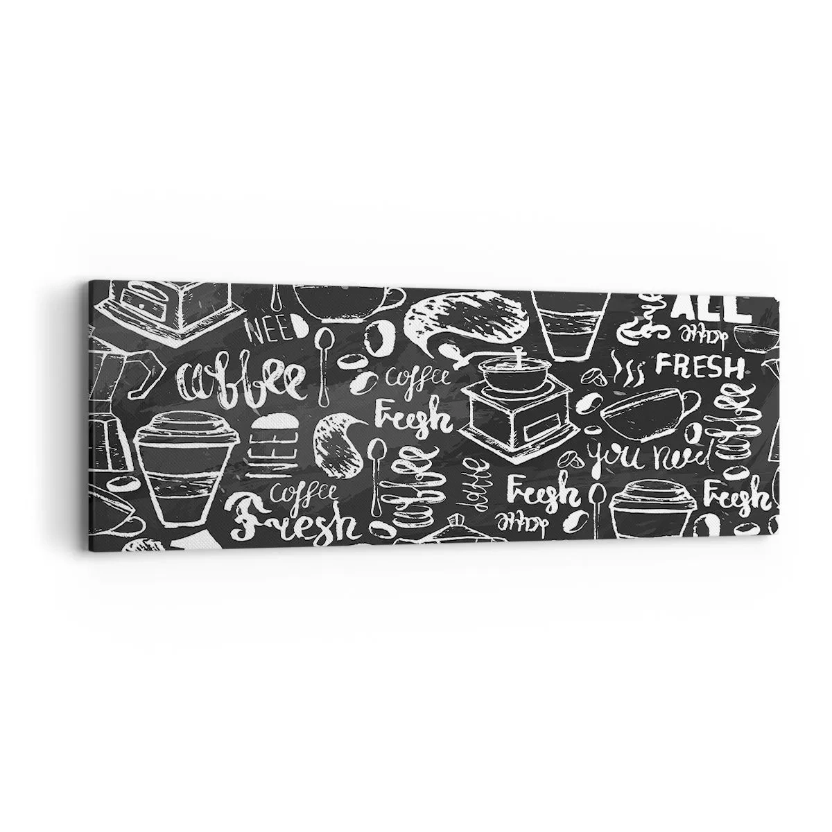 Vászonkép - All you need is… - 90x30 cm