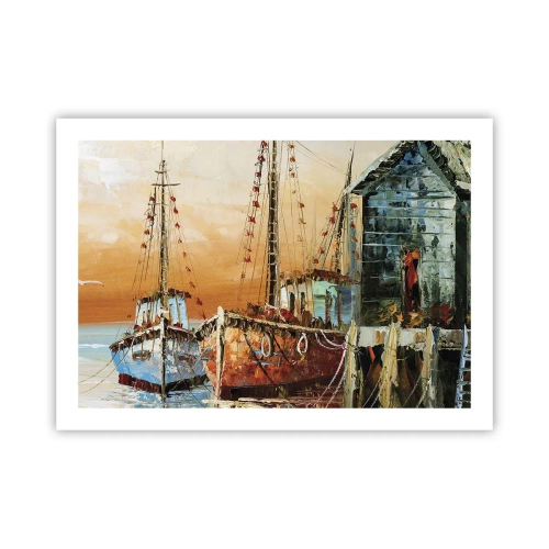 Poszter - Nyugodt visszatérés - 70x50 cm