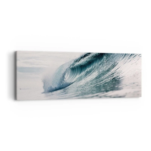 Vászonkép - Vízcsúcs - 90x30 cm