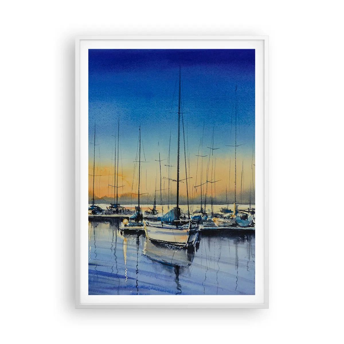 Poszter fekete keretben - Egy szép nap vége - 70x100 cm